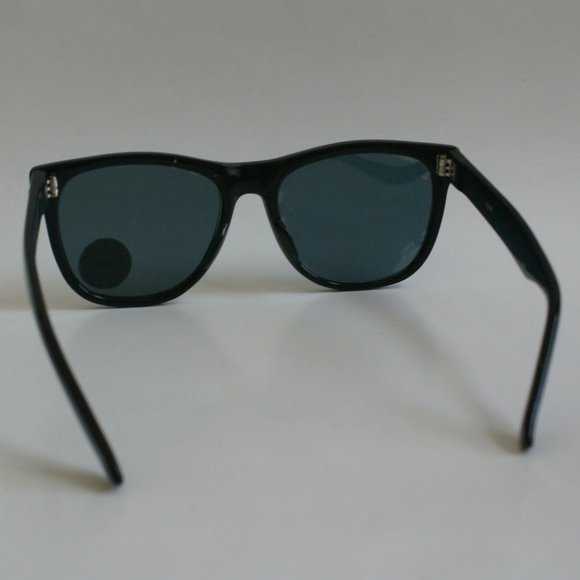 True Vintage Wayfair like style larger size smoke glass polarized lens sunglass - Picture 3 of 4